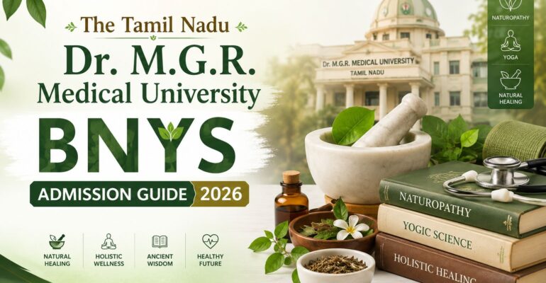 The Tamil Nadu Dr. M.G.R. Medical University BNYS Counselling Guide 2026