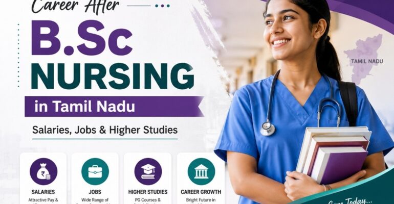 Career After B.Sc Nursing in Tamil Nadu — Salaries, Jobs & Higher Studies